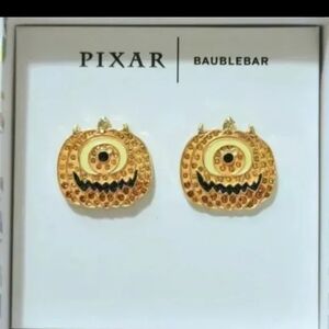 Disney BaubleBar Mike Wazowski Pumpkin Earrings